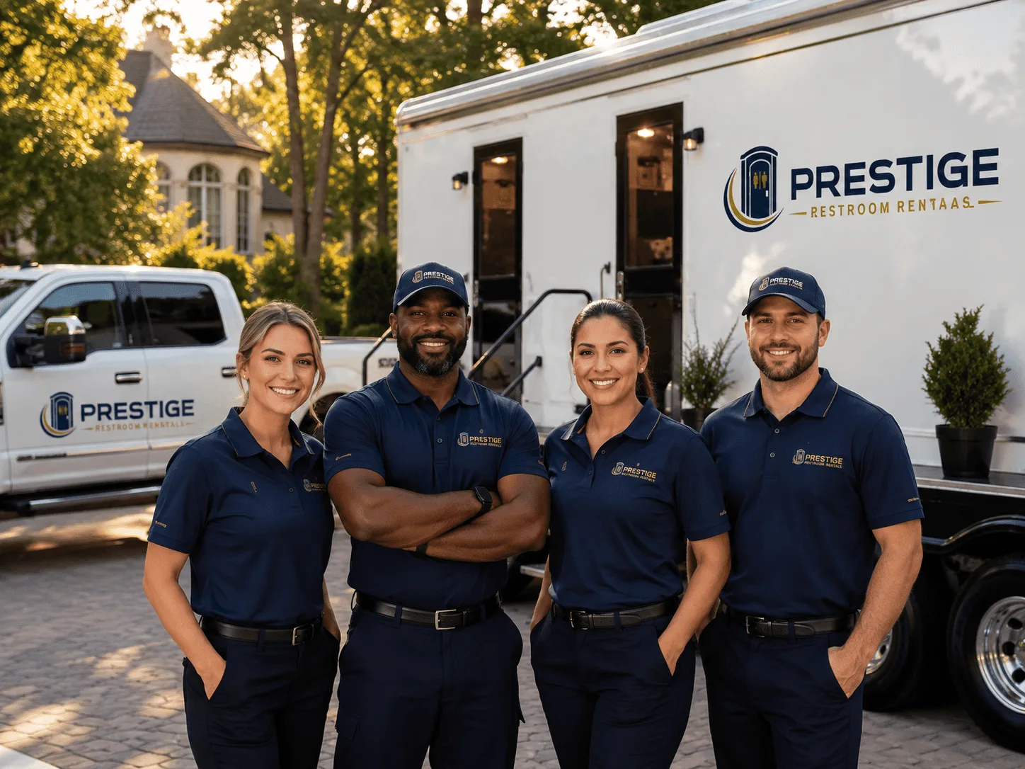 Trusted Luxury Portable Restrooms company in O Brien, TX